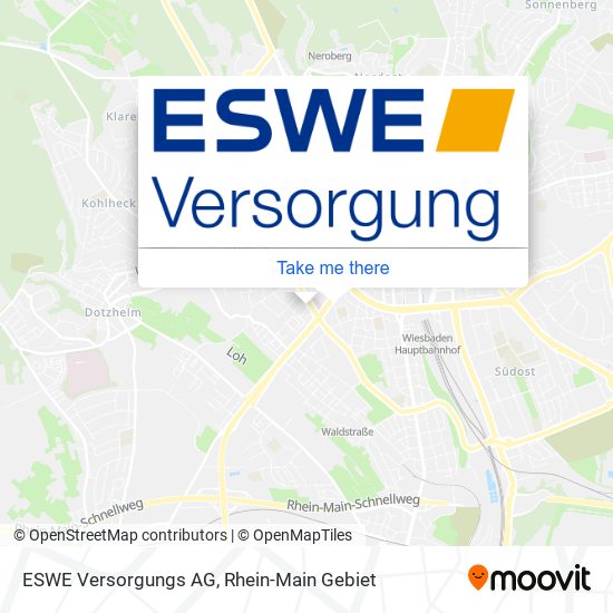 ESWE Versorgungs AG map