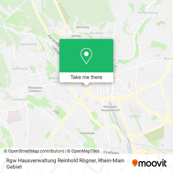 Карта Rgw Hausverwaltung Reinhold Rögner