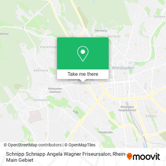 Карта Schnipp Schnapp Angela Wagner Friseursalon