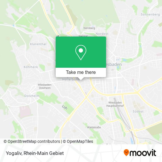 Yogaliv map