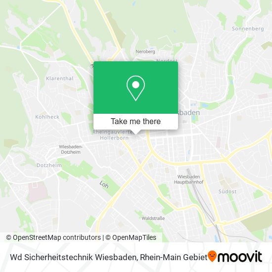 Wd Sicherheitstechnik Wiesbaden map