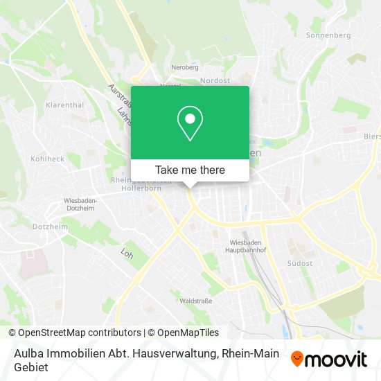 Aulba Immobilien Abt. Hausverwaltung map