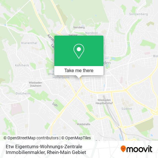 Карта Etw Eigentums-Wohnungs-Zentrale Immobilienmakler