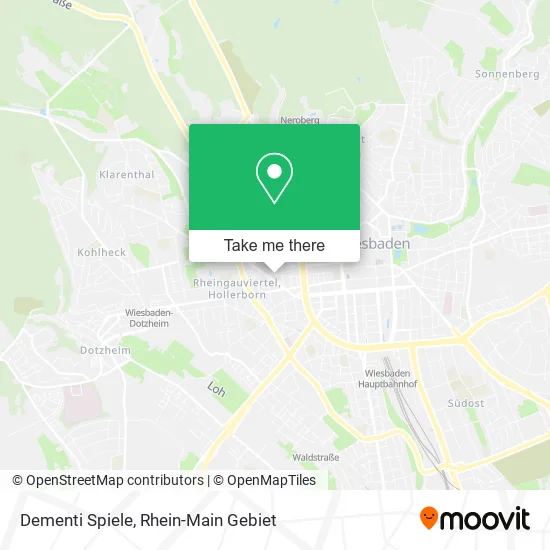 Карта Dementi Spiele
