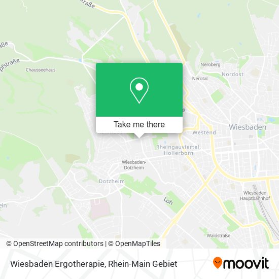 Wiesbaden Ergotherapie map
