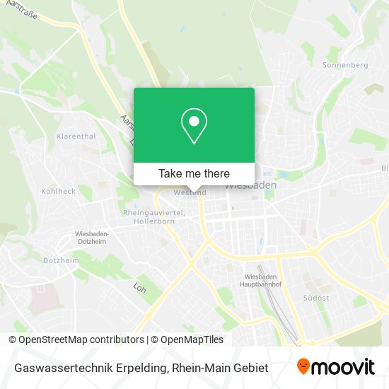 Карта Gaswassertechnik Erpelding