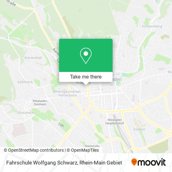 Fahrschule Wolfgang Schwarz map