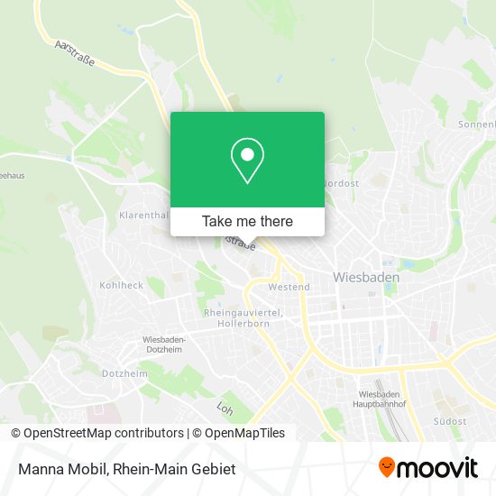 Manna Mobil map