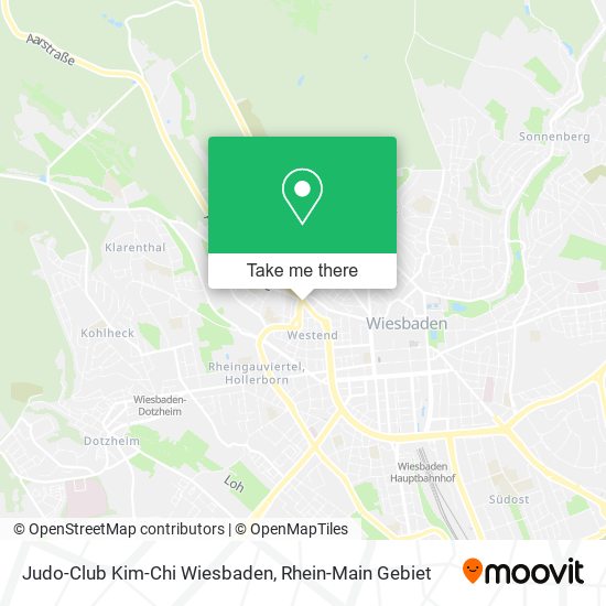 Judo-Club Kim-Chi Wiesbaden map