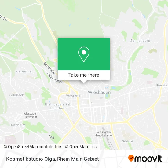 Карта Kosmetikstudio Olga