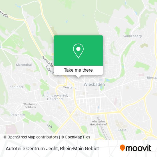 Autoteile Centrum Jecht map
