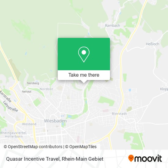 Quasar Incentive Travel map