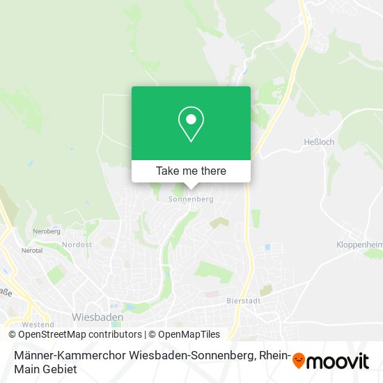 Männer-Kammerchor Wiesbaden-Sonnenberg map