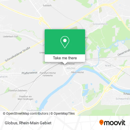 Карта Globus