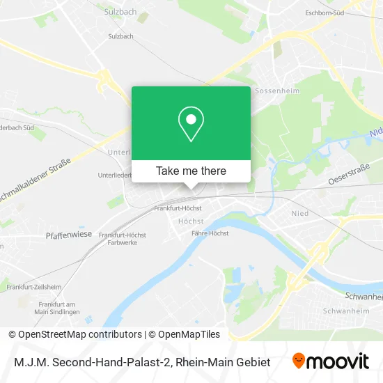 Карта M.J.M. Second-Hand-Palast-2