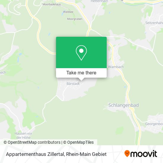 Карта Appartementhaus Zillertal