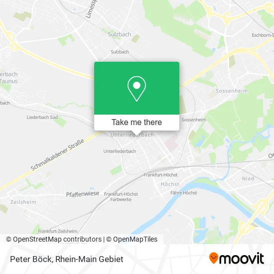 Карта Peter Böck