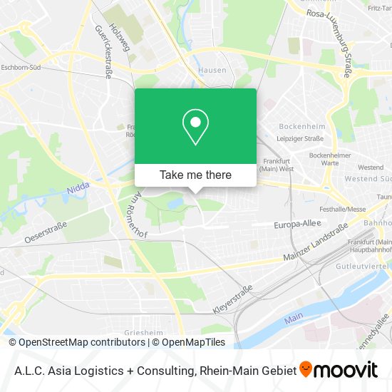 A.L.C. Asia Logistics + Consulting map