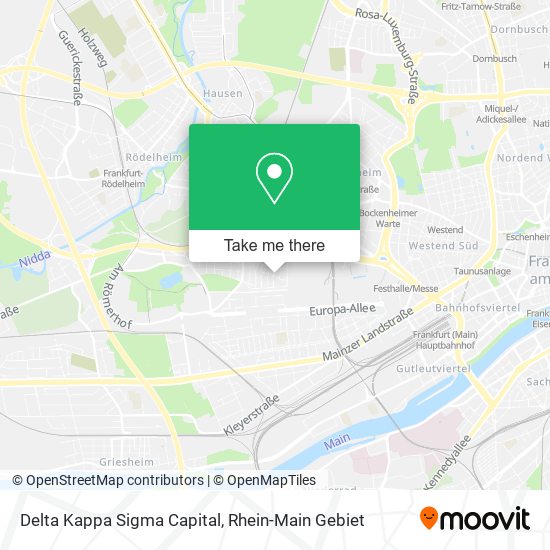 Карта Delta Kappa Sigma Capital