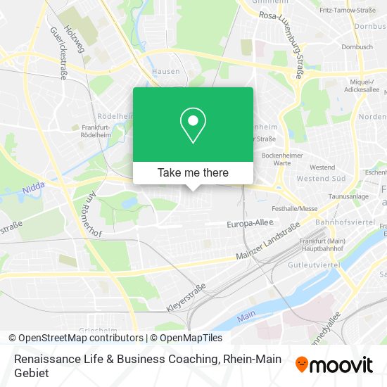 Renaissance Life & Business Coaching map