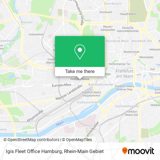 Карта Igis Fleet Office Hamburg