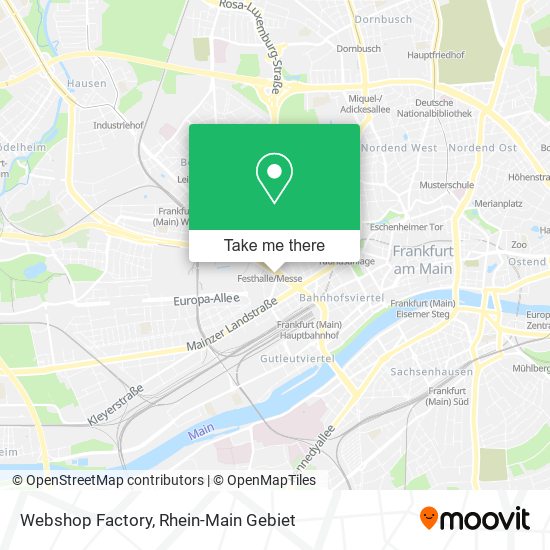 Webshop Factory map