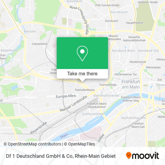 Df 1 Deutschland GmbH & Co map
