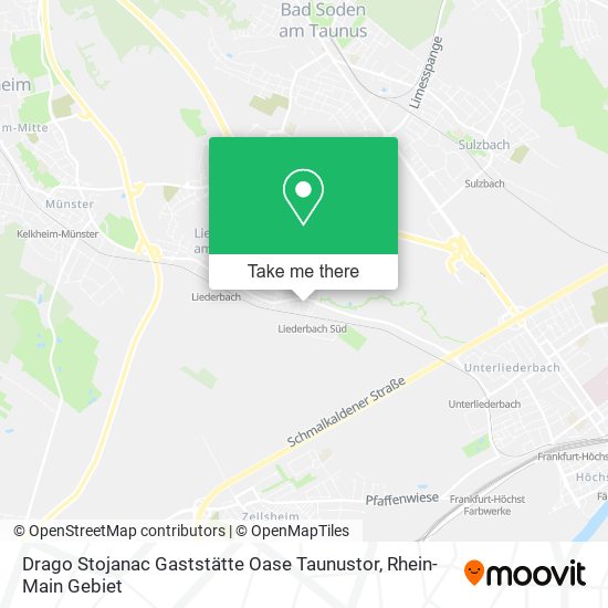 Drago Stojanac Gaststätte Oase Taunustor map