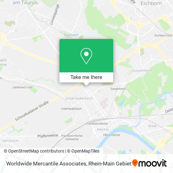 Worldwide Mercantile Associates map