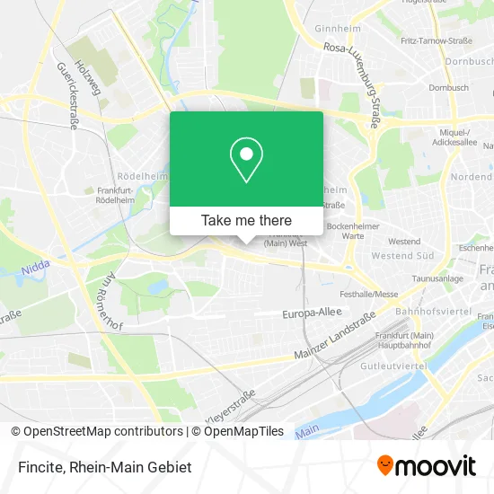Карта Fincite