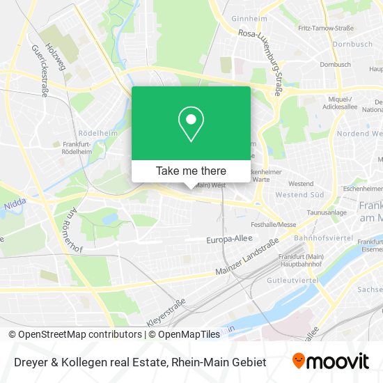 Dreyer & Kollegen real Estate map