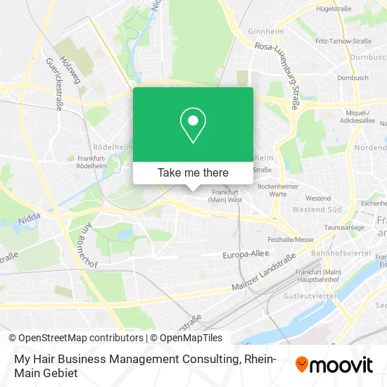 Карта My Hair Business Management Consulting