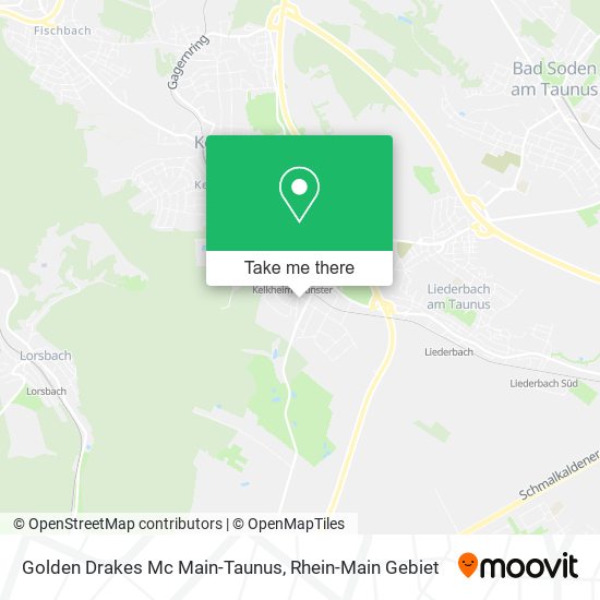 Golden Drakes Mc Main-Taunus map