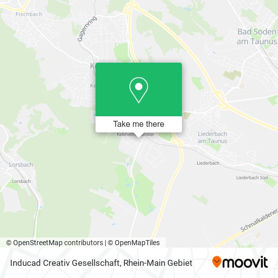 Inducad Creativ Gesellschaft map