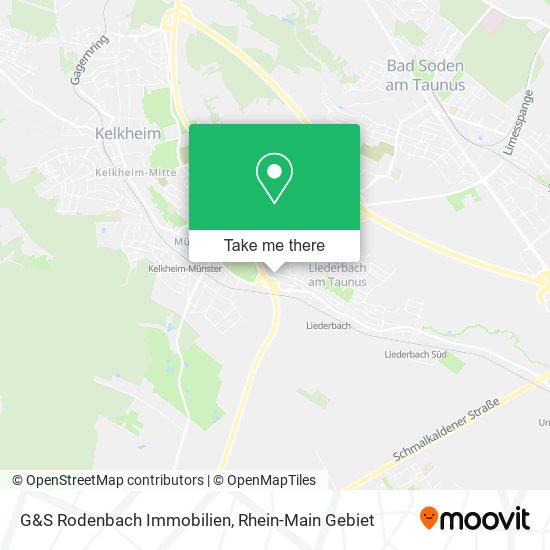 G&S Rodenbach Immobilien map