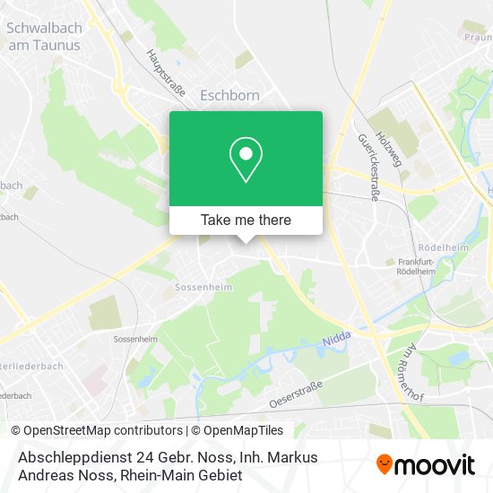 Abschleppdienst 24 Gebr. Noss, Inh. Markus Andreas Noss map