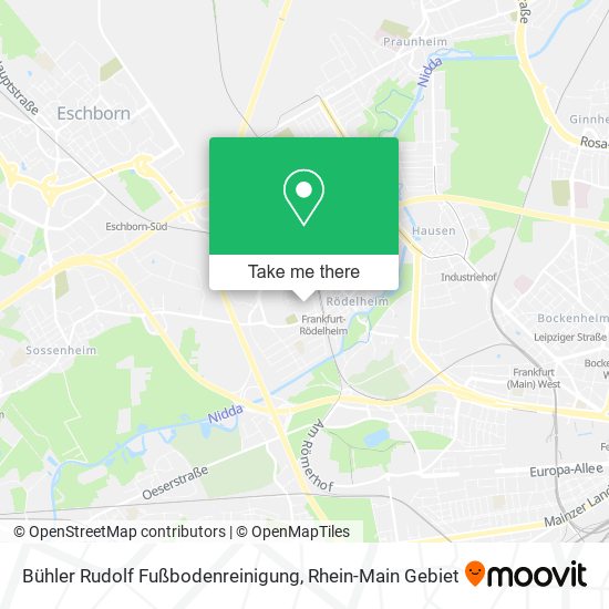 Bühler Rudolf Fußbodenreinigung map