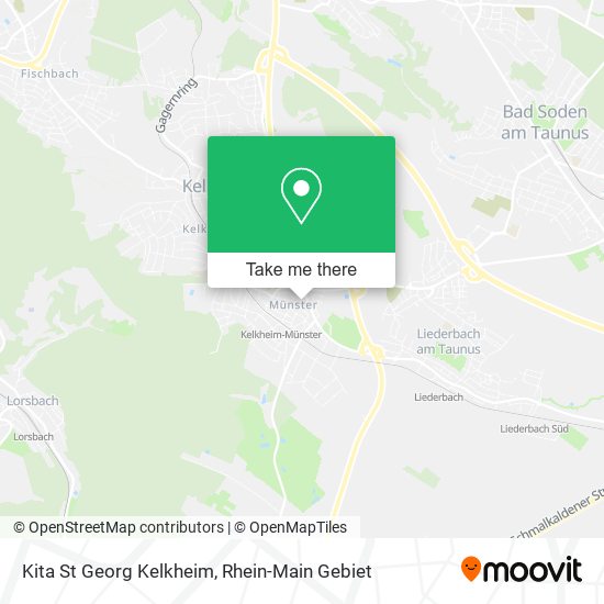 Kita St Georg Kelkheim map