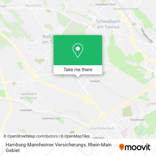 Карта Hamburg-Mannheimer Versicherungs