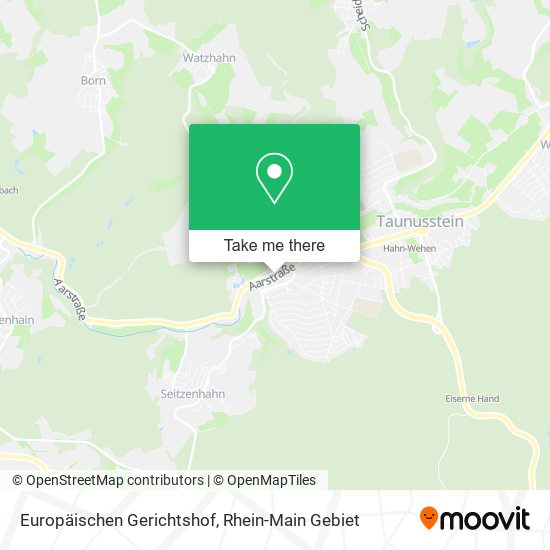 Europäischen Gerichtshof map