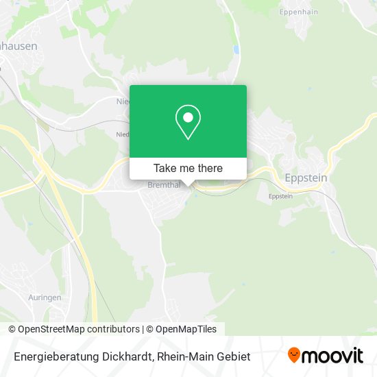 Карта Energieberatung Dickhardt