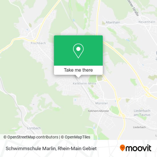 Schwimmschule Marlin map