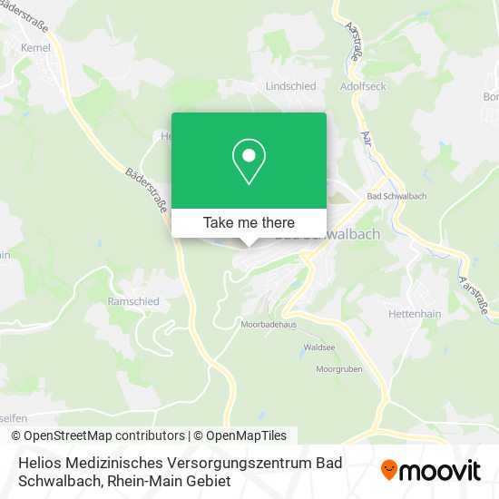 Helios Medizinisches Versorgungszentrum Bad Schwalbach map