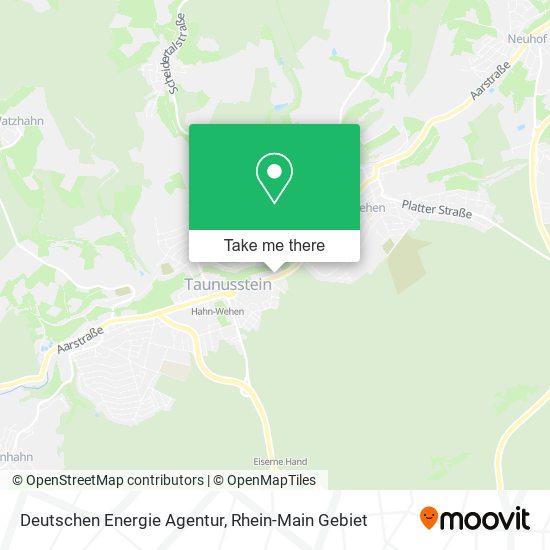 Deutschen Energie Agentur map