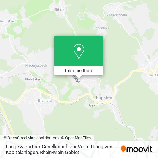 Lange & Partner Gesellschaft zur Vermittlung von Kapitalanlagen map