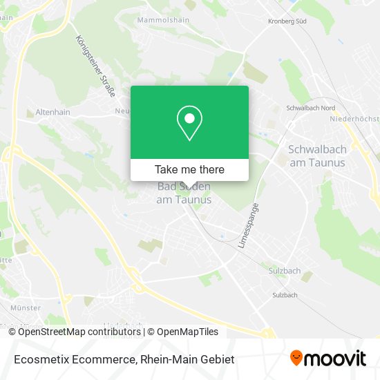 Ecosmetix Ecommerce map