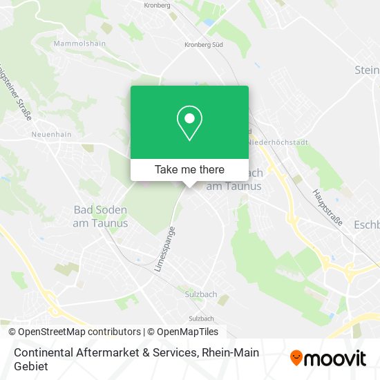 Continental Aftermarket & Services map