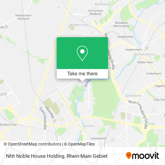 Карта Nhh Noble House Holding