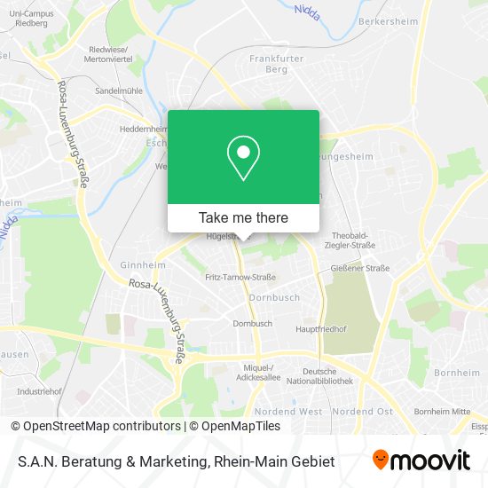 S.A.N. Beratung & Marketing map