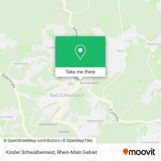 Kinder Schwalbennest map